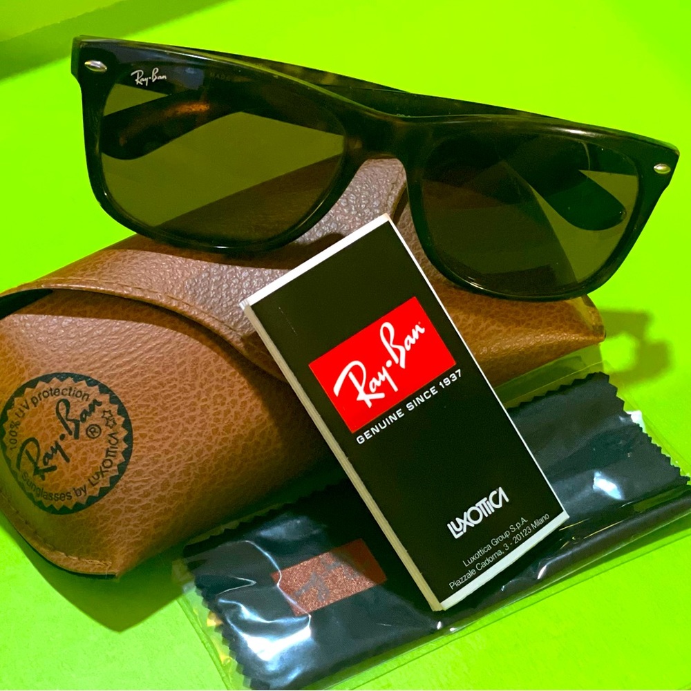 Ray-ban Wayfarer Sunglasses, Case, etc